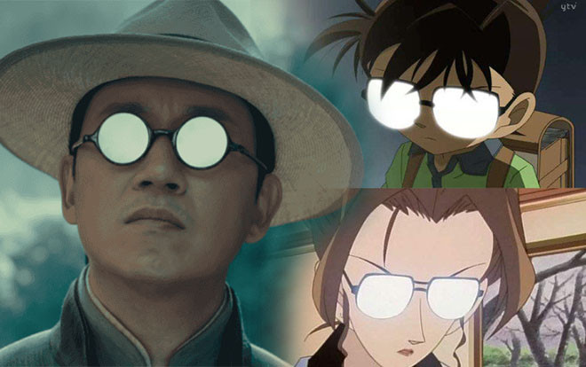 Dân mạng phát hiện nhân vật trong 'Ma Thổi Đèn Chi Nộ Tinh Tương Tây' đeo kính đèn LED phát sáng giống Conan Ảnh 2