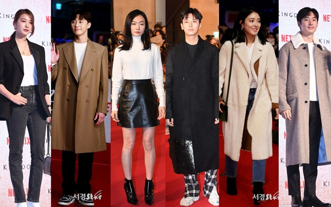 Công chiếu VIP phim 'Kingdom': Park Seo Joon, Lee Je Hoon cùng 30 sao đến ủng hộ Joo Ji Hoon và Bae Doo Na Ảnh 2