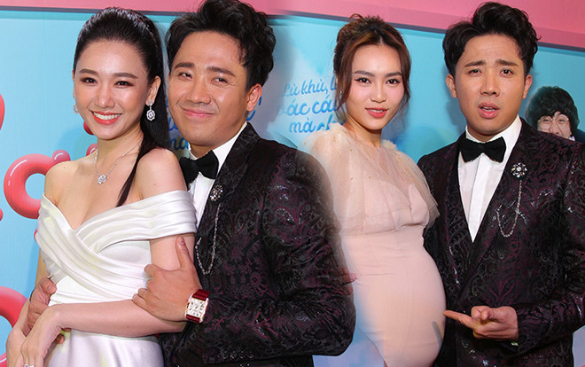 Lan Ngọc bụng bầu vượt mặt, tay trong tay với Trấn Thành, mặc kệ Hari Won bất ngờ xuất hiện Ảnh 2