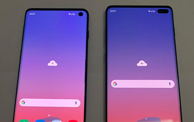 Samsung Galaxy S10 và S10+ thực tế lần đầu lộ diện rõ nét, ngoại hình cực kì quyến rũ Ảnh 2