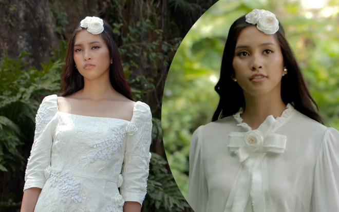Tiểu Vy đẹp tinh khôi với hình tượng nàng thơ 'tặc răng' bước đi trong xứ sở cổ tích Ảnh 2