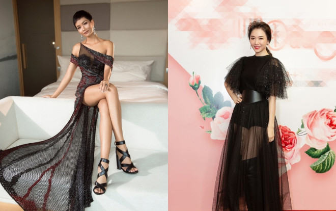 Hari Won và những sao Việt hiếm hoi mặc đồ xuyên thấu mà không bị 'ném đá' Ảnh 2