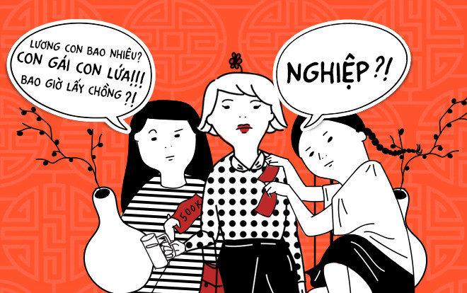Học ngay những chiêu thức 'bá đạo' này để đối phó với ti tỉ câu hỏi không muốn nghe trong dịp Tết Ảnh 2