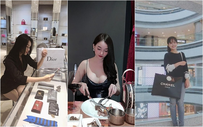 Bạn gái Trọng Đại, Văn Thanh, Duy Mạnh: Không phải tiểu thư cũng là bà chủ giàu có 'đắp' toàn đồ hiệu lên người Ảnh 2