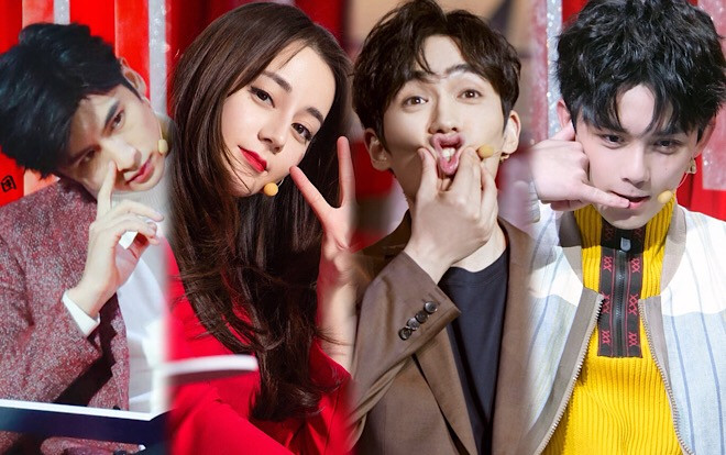 Khoảnh khác đáng yêu của Chu Nhất Long, Địch Lệ Nhiệt Ba và Ngô Lỗi tại 'Straight to Lunar Night' Ảnh 2