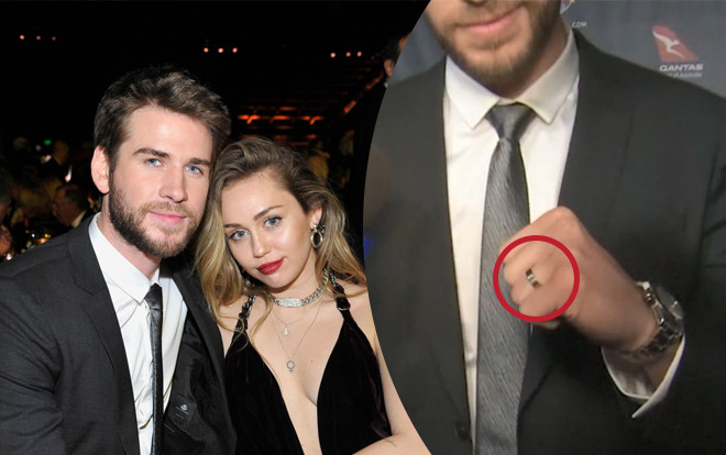 Khoảnh khắc 'ngượng ngùng' của Miley Cyrus khi bất ngờ được Liam Hemsworth nhắc đến trên sóng trực tiếp Ảnh 2