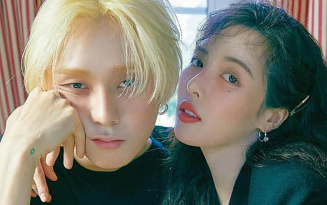 HyunA lần đầu xuất hiện sau khi cùng bạn trai E'Dawn đầu quân cho P-NATION Ảnh 2