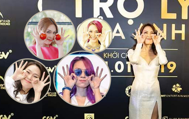 Từ thời 'Họa mi tóc nâu' đến lúc trở thành 'Chị trợ lý', Mỹ Tâm vẫn trung thành với pha tạo dáng 'ngộ nghĩnh' này Ảnh 2