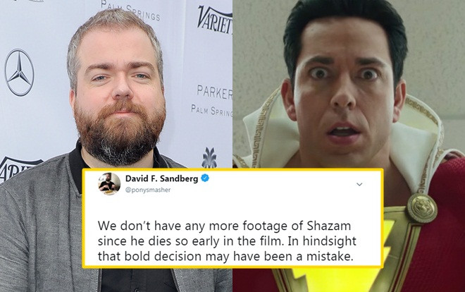 Đạo diễn 'Shazam!' tung clip 'ghẹo' fan, tiết lộ Billy Batson chết rất sớm trong phim Ảnh 2