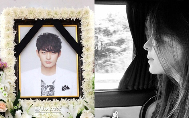 Cả làng giải trí quên 1 năm ngày mất của Jeon Tae Soo, Ha Ji Won buồn bã đi thăm mộ em trai Ảnh 2