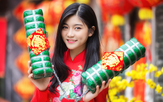 Đã mât ngắm Miss Teen Nam Phương diện áo dài cực xinh đón Xuân mới Ảnh 2