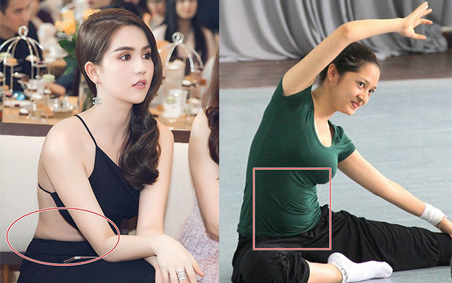 Không ngờ cũng có lúc Ngọc Trinh, Bảo Anh để lộ vòng eo như bầu 3 tháng Ảnh 2