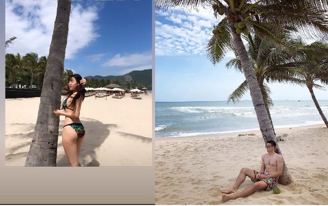 Đặng Văn Lâm và bạn gái đi Nha Trang ngắm 'biển xanh, nắng vàng' Ảnh 2
