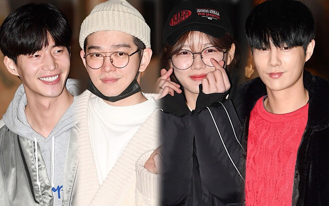 Tiệc liên hoan 'Cô tiên dọn dẹp': Ngỡ ngàng trước mặt mộc của Kim Yoo Jung - Yoon Kyun Sang, ăn mặc như đi hẹn hò Ảnh 2