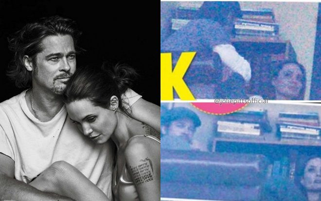 HOT: Lộ ảnh Brad Pitt và Angelina Jolie gặp gỡ nhau sau 2 năm ly hôn Ảnh 2