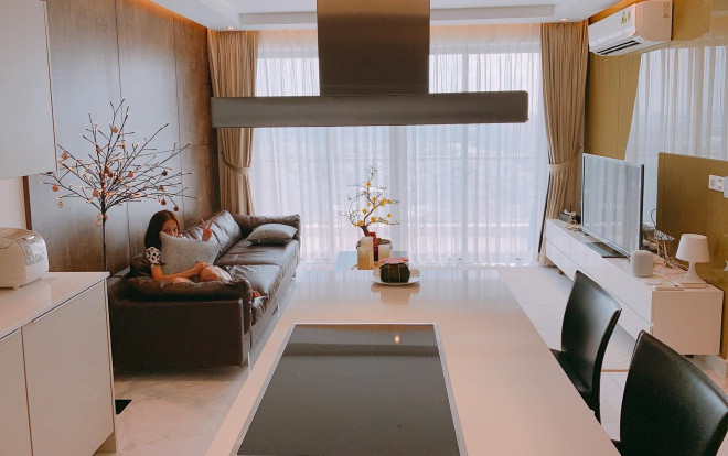 Dương Khắc Linh và Lưu Ngọc Duyên trang trí nhà mới, sắm sửa đón Tết Ảnh 2