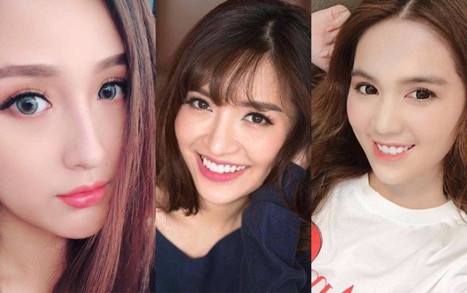 Bỏ kính áp tròng, Ngọc Trinh, Minh Tú, Lan Khuê khiến fan phải thốt lên bất ngờ Ảnh 2