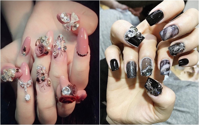 Chị em háo hức khoe nail sang chảnh đón Tết, 500 anh em vào bình luận: 'Thế này sao rửa bát đây' Ảnh 2