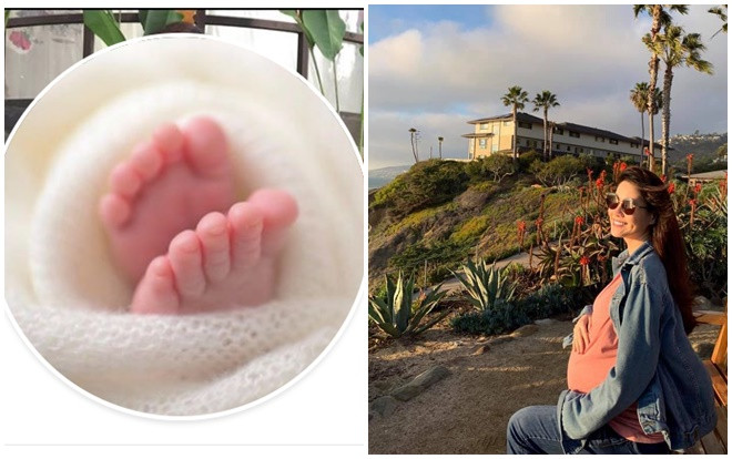 Thân Thúy Hà hạ sinh quý tử tại Mỹ trong ngày Tết, Hà Tăng và bạn bè chúc mừng tưng bừng Ảnh 2