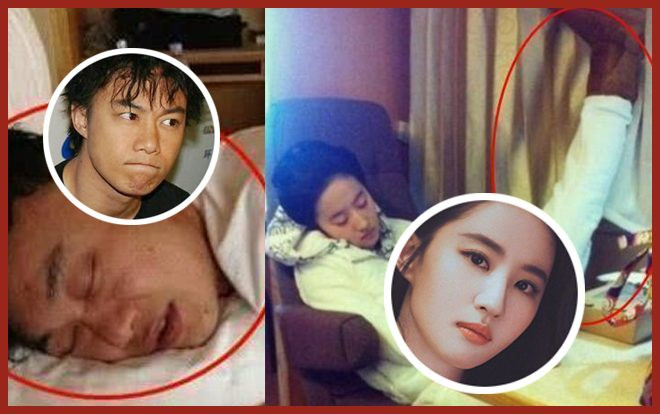 Những tư thế ngủ lạ đời của sao Hoa Ngữ: Lưu Diệc Phi ép chân, Trần Dịch Tấn chảy nước miếng Ảnh 2