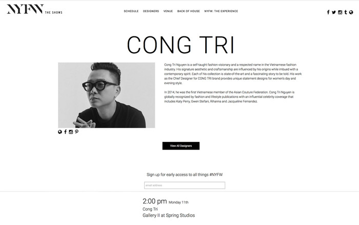 Tin vui đầu năm làng thời trang, NTK Công Trí xuất hiện trên tạp chí danh giá của Mỹ Ảnh 2