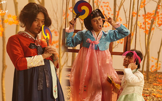 Phát hoảng khi Duy Khánh - Kay Trần giả gái hát 'Thu cuối', nhưng vẫn không đáng sợ bằng Hoàng Phi Ảnh 2