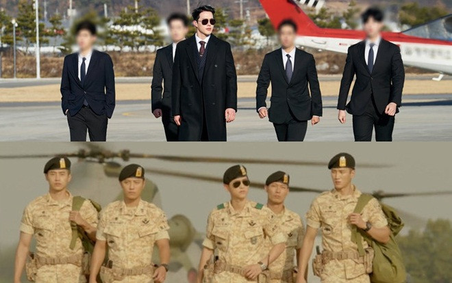 'Chạm vào tim em': Jang Ki Yong 'cool ngầu', không hề kém cạnh Song Joong Ki của 'Hậu duệ mặt trời' Ảnh 2