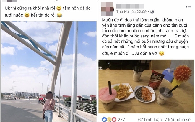 Nữ sinh xinh đẹp liên tục đăng status buồn chán trước khi tìm đến cái chết vào mùng 5 Tết Ảnh 2