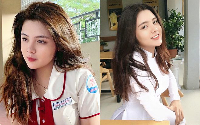 Không được vào trường vì đi muộn, nữ sinh tranh thủ chụp ảnh và bất ngờ gây bão Ảnh 2