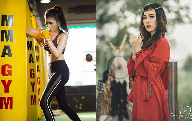 Cựu nữ sinh ĐH Quốc gia TP.HCM được mệnh danh hot girl Muay Thái khoe ảnh mới cực nóng bỏng đốn tim bao người Ảnh 2