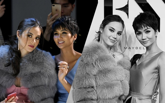 Không chỉ 'tag thẳng' tên, Catriona Gray còn trìu mến gọi H'Hen Niê là 'chị em cây khế' thế này khiến fan bấn loạn! Ảnh 2