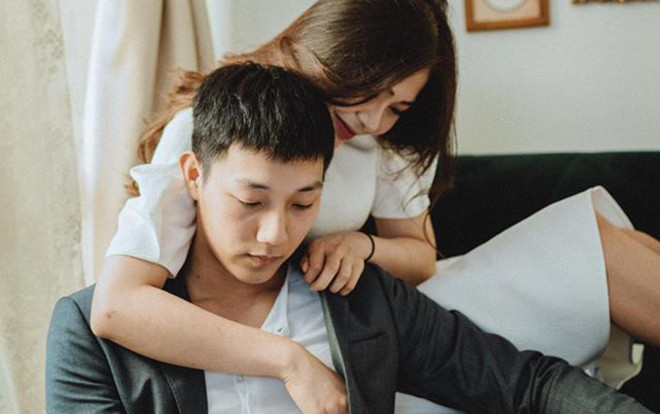 Chiêm ngưỡng bộ ảnh tình yêu ngọt ngào như ngôn tình của cựu hoa khôi sinh viên Hà Nội Ảnh 2