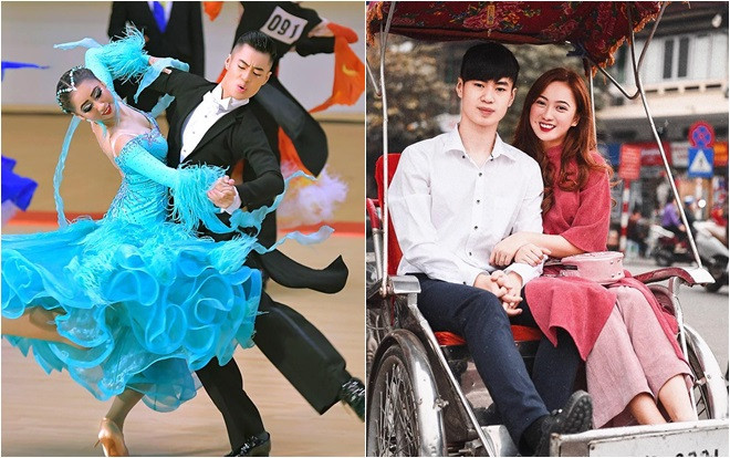 Nhân ngày Valentine phát ghen vì chuyện tình cổ tích của Hoa khôi Hà Nội với nam sinh kiện tướng dancesport Ảnh 2