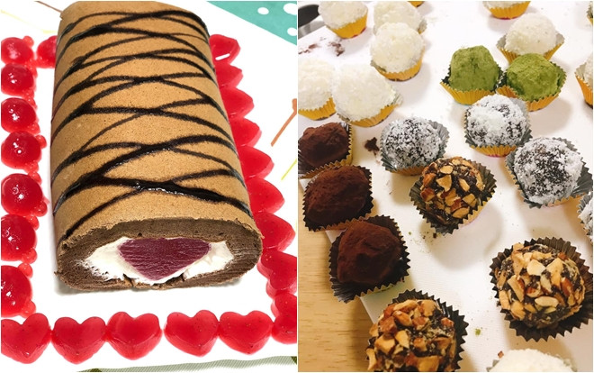 Chocolate cũ lắm rồi, làm món ăn ngon và bánh ngọt hình trái tim mới khiến chồng ‘say như điếu đổ’ Ảnh 2