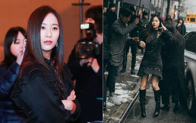 Krystal (Fx) sang chảnh đánh lẻ đến tuần lễ thời trang khiến fan mê mẩn Ảnh 2