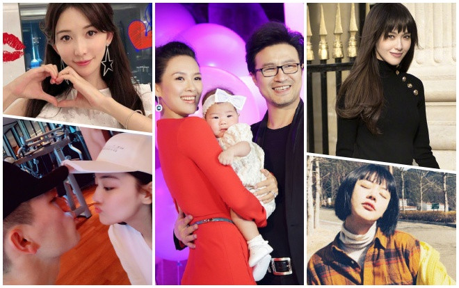 Sao Hoa ngữ mừng lễ tình nhân: Trương Hinh Dư - Chương Tử Di 'nịnh' chồng, Đường Yên khoe ảnh một mình Ảnh 2