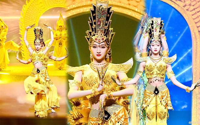 Được khen ngợi về bài múa 'Quan âm nghìn tay' chưa được bao lâu, Quan Hiểu Đồng đã bị tố vi phạm bản quyền, đạo nhái Ảnh 2