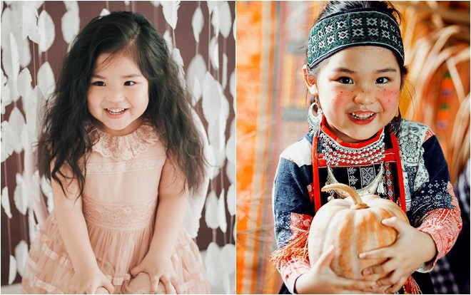 Bé gái gây sốt vì quá xinh xắn, đến khóc cũng dễ thương hết phần người khác Ảnh 2