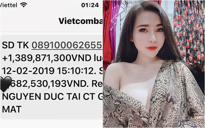 Được chồng tặng 1,3 tỷ đồng đúng ngày Valentine, vợ trẻ lên mạng khoe khiến nghìn người ghen tỵ Ảnh 2