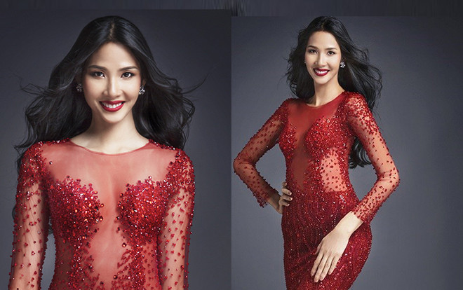 Phát hiện nước cờ độc lạ khiến fan Việt khuyên Hoàng Thùy mạnh tay xài màu đỏ tại Miss Universe 2019 Ảnh 2