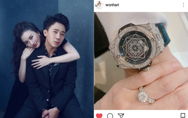 Hari Won khiến dân tình sửng sốt khi tặng đồng hồ hơn 800 triệu đồng cho Trấn Thành Ảnh 2