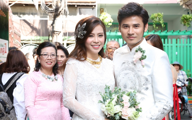 Ngày xuân vui cưới: Anh Tài - Vũ Ngọc Ánh 'nên duyên' trong sự chúc phúc nhiệt tình của dàn nghệ sĩ Vbiz Ảnh 2