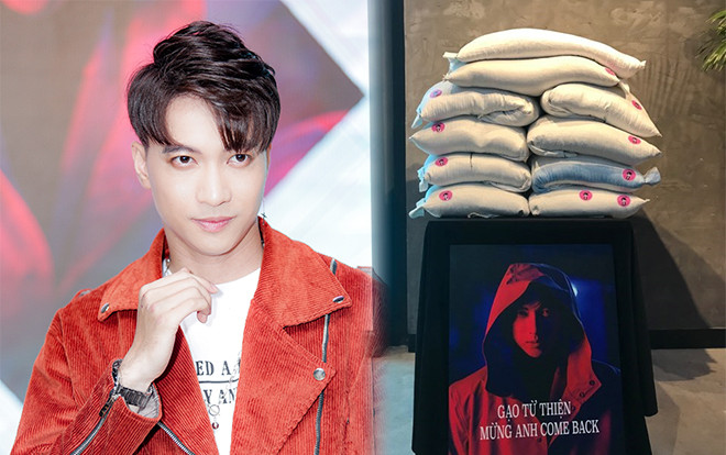 Điều hiếm gặp ở họp báo sao Việt: Fan quyên góp hẳn 300kg gạo từ thiện chào mừng màn comeback của S.T Sơn Thạch Ảnh 2