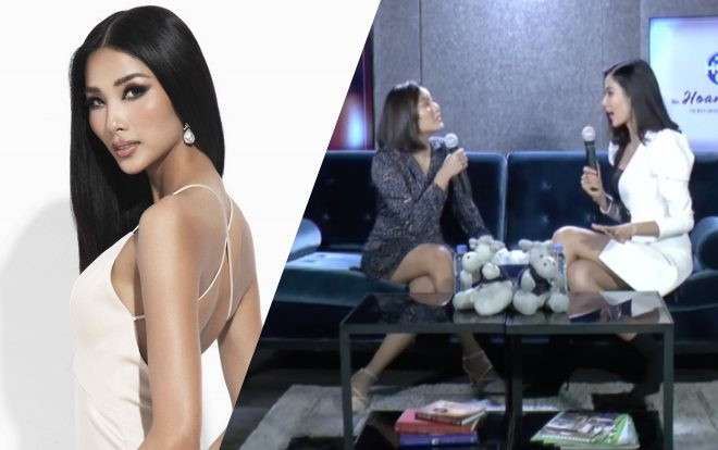 Hoàng Thuỳ trả lời phỏng vấn talkshow bằng tiếng Anh tại Philippines: Tự tin, hoàn hảo và tỏa sáng! Ảnh 2