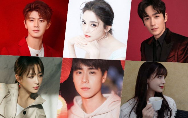 Tết Nguyên Tiêu: Angelababy - Na Trát trắng thuần khiết, Dương Tử lạnh lùng sau tin đồn yêu Đặng Luân, sao nam Hoa ngữ nhuộm đỏ Weibo Ảnh 2