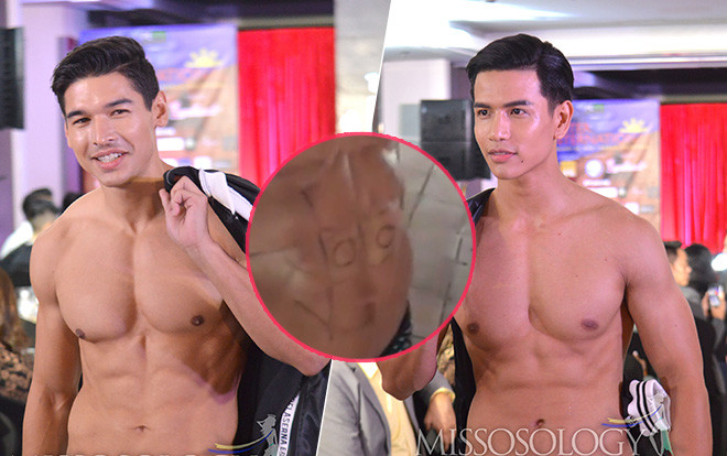 Phản ứng khó đỡ của Trịnh Bảo khi dàn thí sinh 'bày cuộc vui' lên cơ bụng 6 múi của mỹ nam Thái Lan Ảnh 2