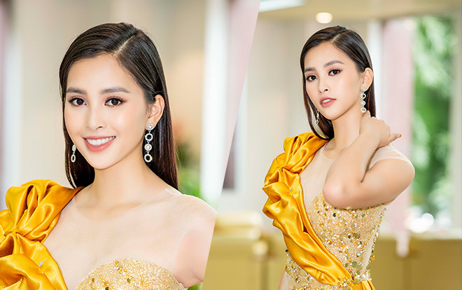 Hoa hậu Tiểu Vy khoe '50 sắc thái' đẹp mặn mà sau 5 tháng đăng quang, fan 'yêu ngay từ cái nhìn đầu tiên' Ảnh 2