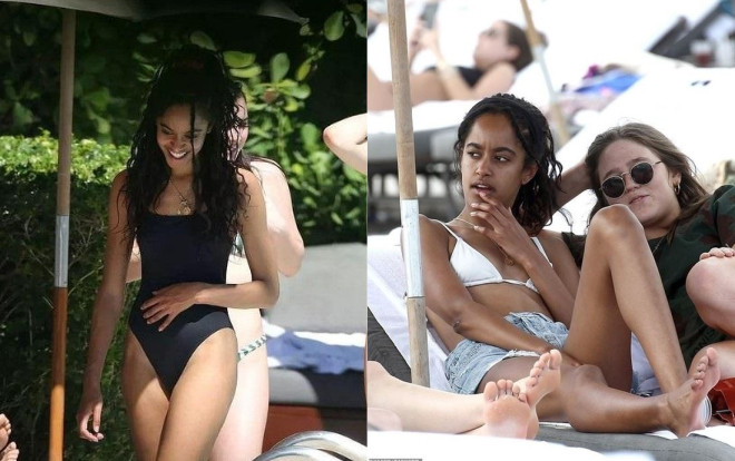 Đôi chân dài bất tận, con gái Obama được khuyên làm người mẫu như các tiểu thư hoàng gia Ảnh 2