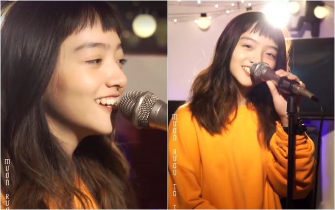 Để kiểu mái ngố ‘ai cắt cũng xấu’ nhưng nhan sắc của cô bạn này được dân mạng dành tặng 2 từ ‘xuất sắc’ Ảnh 2