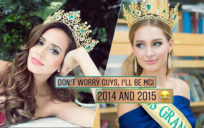 Đàn em bị tước danh hiệu, Miss Grand Int' 2014 trấn an fan: 'Chị sẽ là cựu hoa hậu 2 năm' Ảnh 2